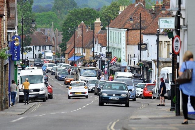 Midhurst and Cocking had 1479.9 Covid-19 cases per 100,000 people in the latest week, a rise of 1.7 per cent from the week before.