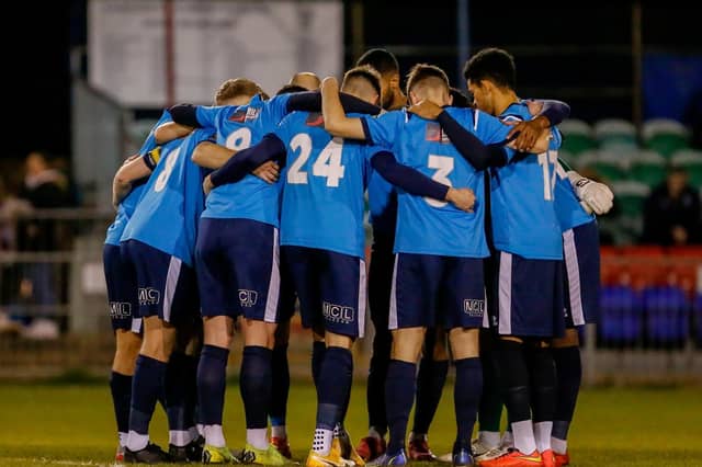 Images from Eastbourne Borough's 2-1 National League South victory at Hampton and Richmond / Pictures: Lydia and Nick Redman