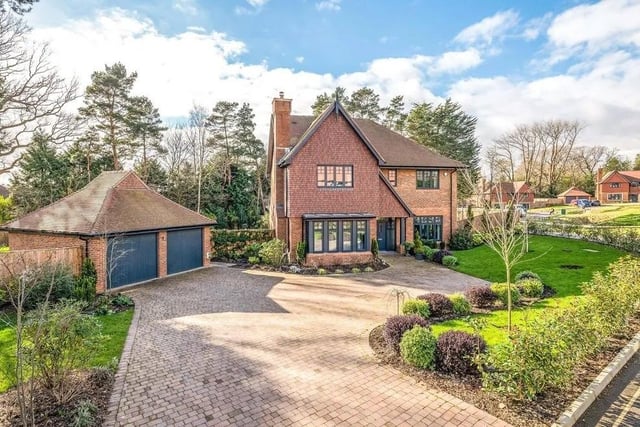 This luxurious and stylish family home was built in 2019 as part of an exclusive development of just eight houses. Picture: Jackson-Stops Lindfield.