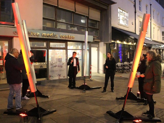 Hastings Last Thursdays event. Photo by Kevin Boorman SUS-220225-071408001