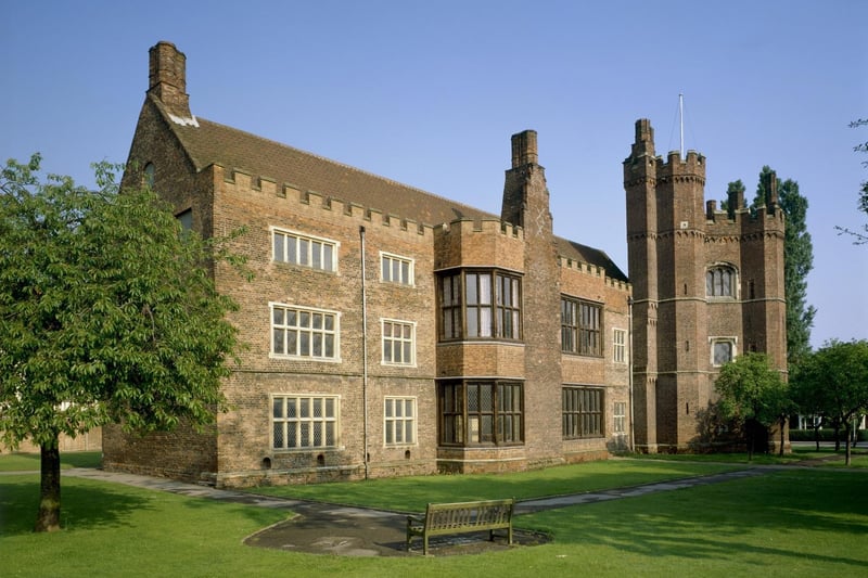 Gainsborough Old Hall was used for filming in Peterlee. Photo: © Historic England Photo Library