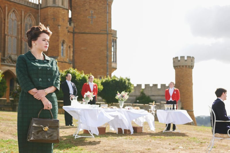 Filming of The Crown at Belvoir Castle. Photo: Belvoir Castle.