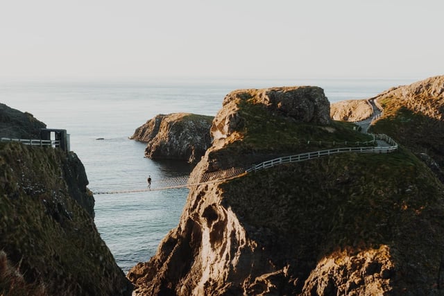 Not recommended for anyone who is scared of heights, Carrick-a-rede Rope Bridge is a unique place to pop the question. The bridge, which spans 20 to 30 metres above the sea, links to the mainland island of Carrickarede, which offers incredible views of the North coast.
