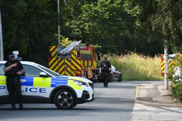 Firefighters respond to ‘chemical leak’ at industrial estate as safety cordon put in place