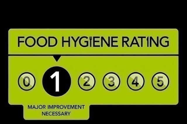 Bangla Spice was also handed a sticker displaying its rating and was ordered to display this prominently. However, it was reportedly not visible in the windows or entrance area during recent visits.