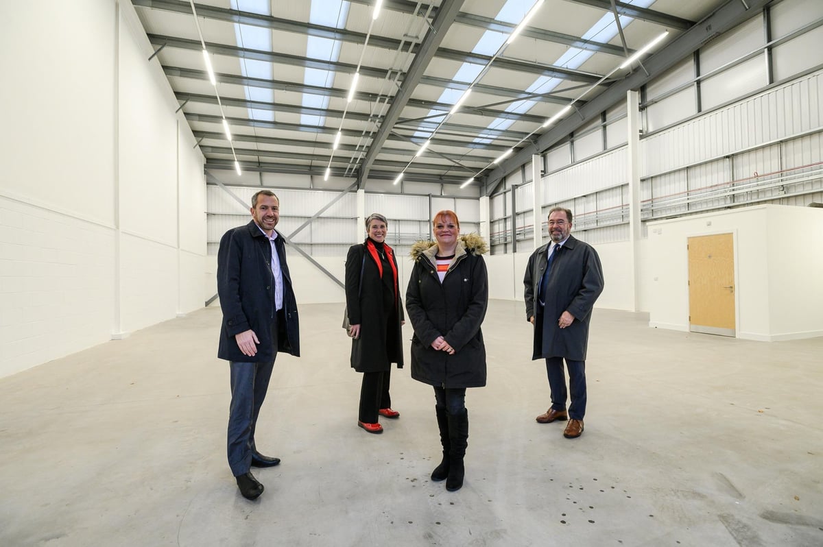 This is how Chorley's new £11m industrial hub and office space, Strawberry Meadows, looks on the inside