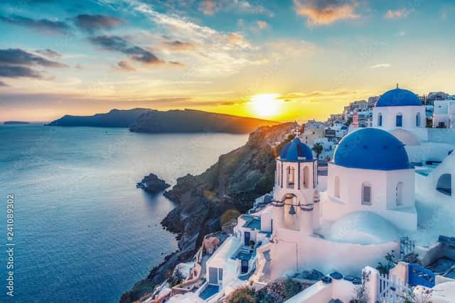 Santorini sunset