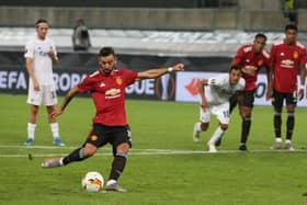 A Bruno Fernandes penalty was enough to see Man United through to the Europa League semi-finals (Getty Images)