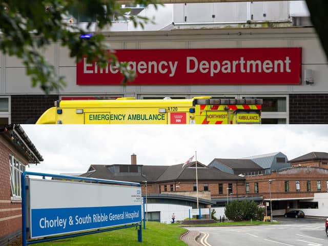 Preston and Chorley hospitals say they would never offer jobs in the way the scammers are