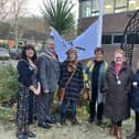 Colleagues from South Ribble and Chorley Women’s refuge attend SRBC Mayor's White Ribbon event. Photo: Progress Housing Group