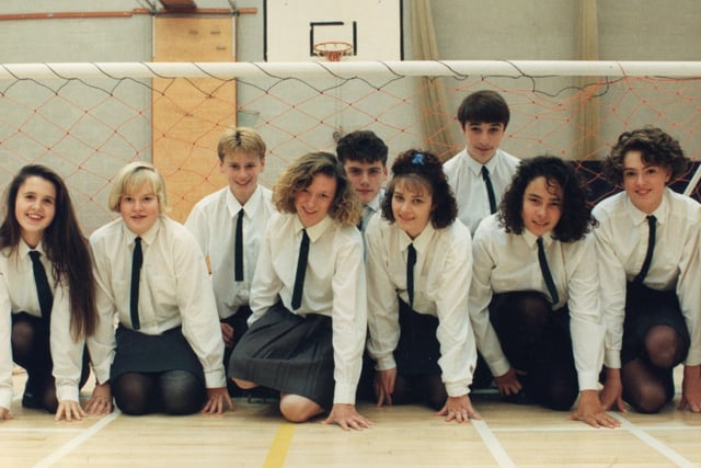 Pupils at a Preston high school had fun with an It's a Knockout tournament and raised hundreds of pounds for the Lancashire Evening Post Magic Million Appeal. Pictured are some of the Broughton High School pupils who took part in the event