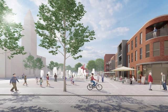 Chorley's proposed new civic square could still get off the drawing board in spite of the borough's unsuccessful Levelling Up Fund bid