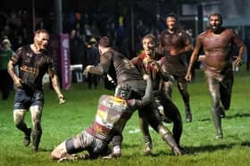 Fylde repelled a spirited second half showing by Sheffield Tigers Photo: Chris Farrow