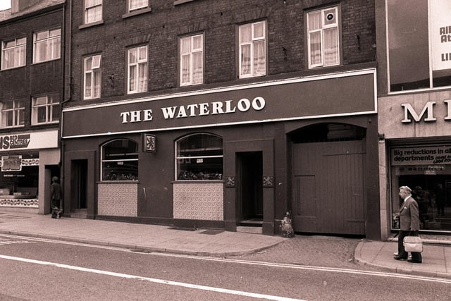 This one may not be so vivid in many people's eyes - it's The Waterloo on Friargate. It was closed down in 1984 and converted into a shop