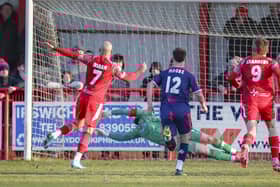 Needham Market's late winner from the penalty spot (photo: David Airey/dia_images)