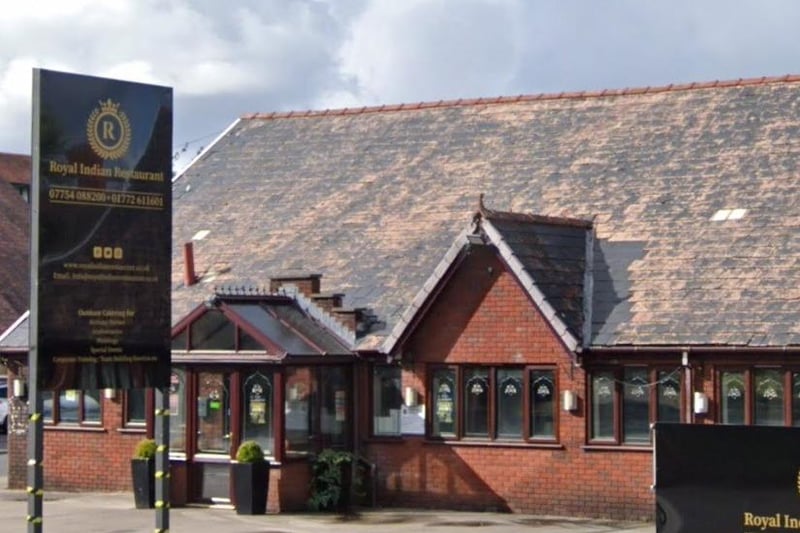 Royal Indian on Liverpool Road, Hutton, has a 5 out of 5 hygiene rating