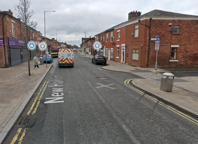 New Hall Lane- a few readers complained about people parking on the pavement.