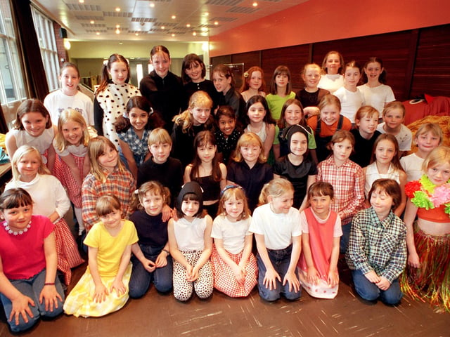 Fulwood and Cadley Primary School ready for the 1999 Preston Schools Music Festival