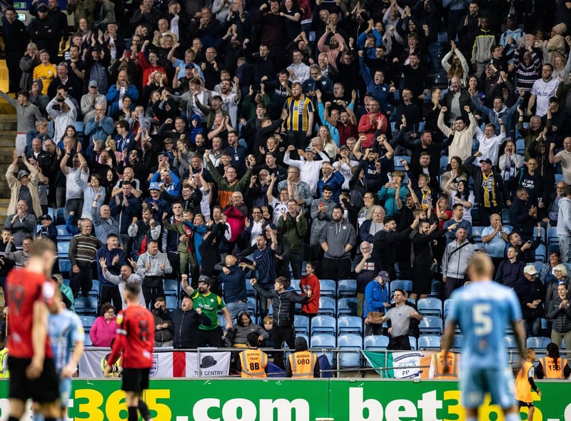 16 fantastic pictures of North End fans celebrating big Championship win at Coventry