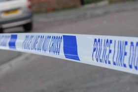 Kirkham Road in Freckleton was closed after a motorcyclist suffered a “serious leg injury” in a crash