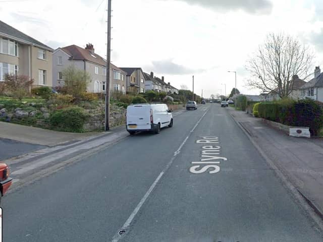 Firefighters had to cut a person out a vehicle after a crash in Bolton-le-Sands. Picture from Google Street View.