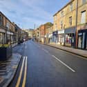St James Street in Burnley was cordoned off overnight after emergency crews were called out to deal with a gas leak in a property yesterday tea-time