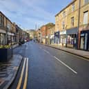 St James Street in Burnley was cordoned off overnight after emergency crews were called out to deal with a gas leak in a property yesterday tea-time