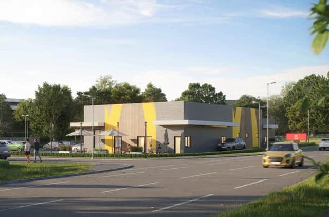 The new development has already confirmed McDonald’s as a tenant, with the restaurant expected to provide more than 120 jobs. (Picture by J. Robinson Building Contractors Ltd)