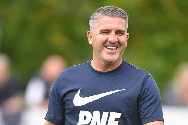 PNE boss Ryan Lowe.