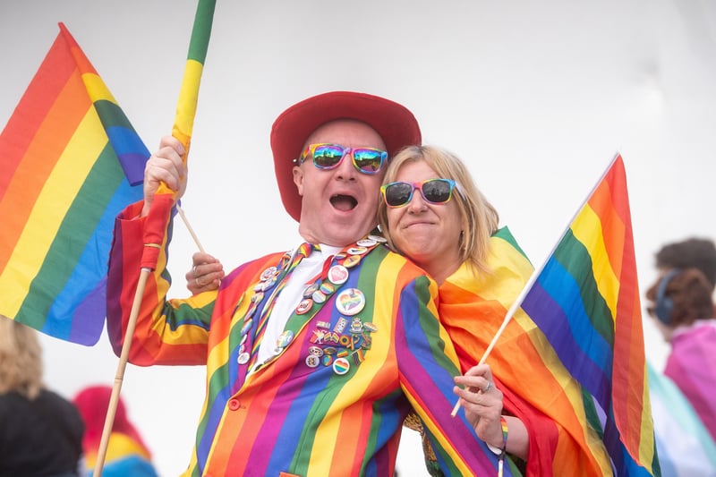 Preston Pride. Gareth Williams and Natasha Ellis.