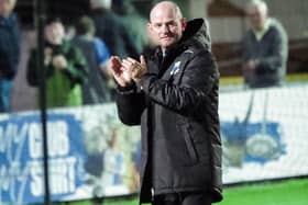 Bamber Bridge boss Jamie Milligan (photo:Ruth Hornby)