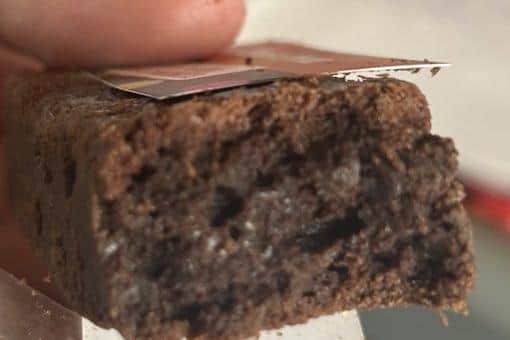 The MP posted a picture of her 'mouldy' brownie.