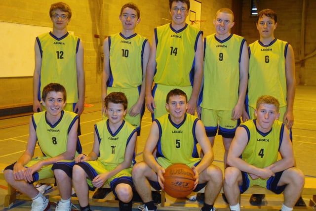 Lytham St Annes High School Year 11 Basketball squad