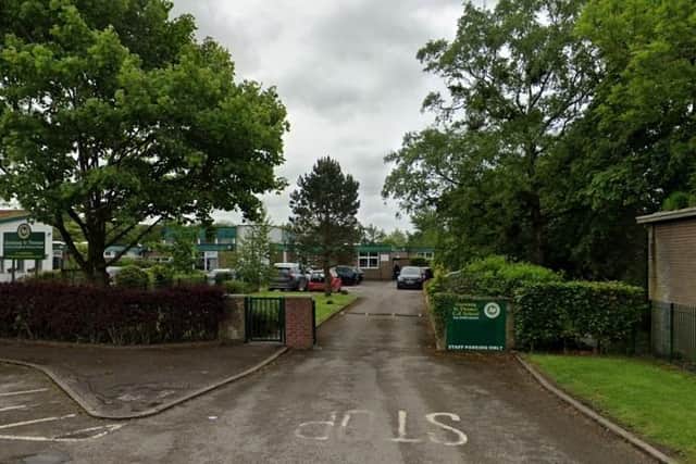 Garstang St Thomas School female pupil attacked by aggressive dog.