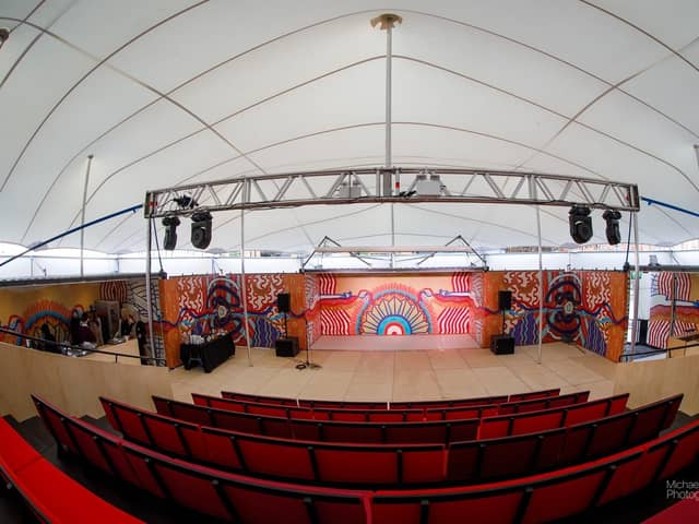 A brand-new interactive Mobile Event Tent (The MET) has been launched in Preston as part of a £1m. investment into regenerating the Harris Quarter.
