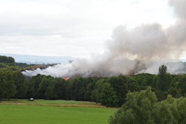 Fire crews worked alongside specialists from the Environment Agency as well as local authorities.
