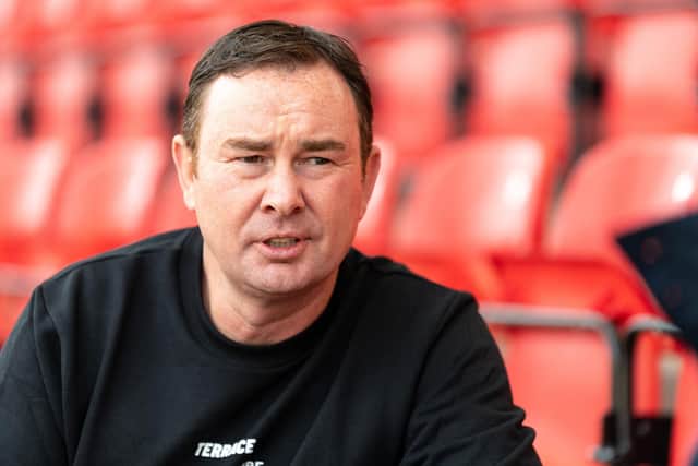 Derek Adams is back in charge at Morecambe Picture: Kelvin Lister-Stuttard