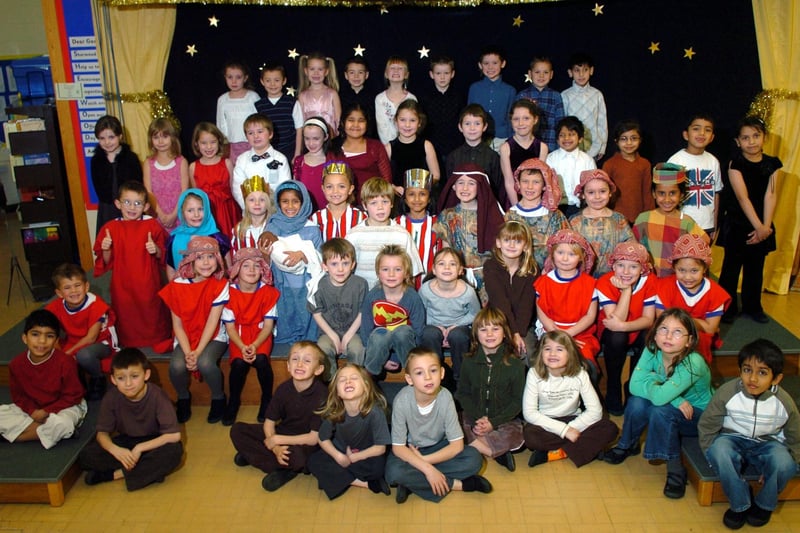 Sherwood Primary School's production of 'Manger Mouse' in 2006