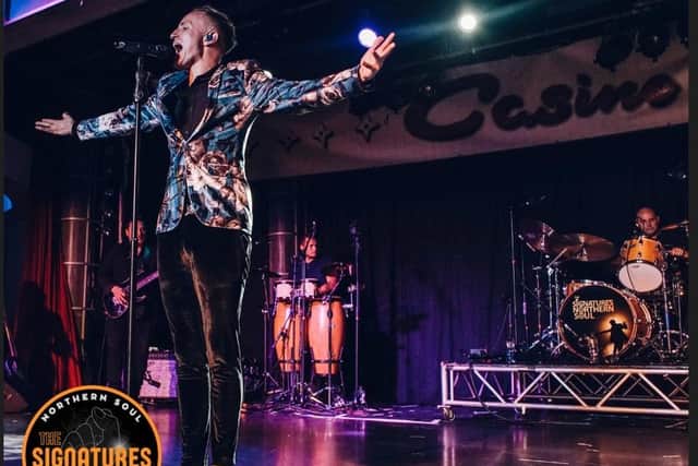 The Signatures Northern Soul band will be performing at The Platform in Morecambe.