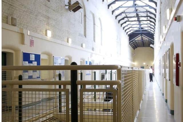 The inside of HMP Preston