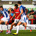 Marcus Dackers scored Morecambe's equaliser against Colchester United Picture: Morecambe FC