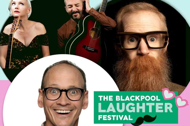 The Blackpool Laughter Festival takes place from July 7-10, 2022