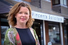 Lisa Lodge, head of Vincents Solicitors Private Client department and head of the Garstang branch.