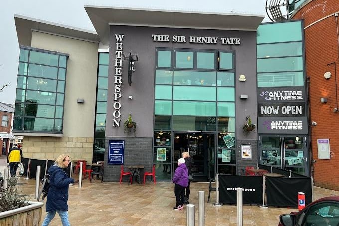 The Sir Henry Tate in New Market Street, Chorley has a 3.9 star rating according to 1,845 reviews
