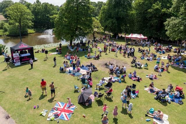 King Charles III's coronation will take place on Saturday, May 6, with a range of weekend activities across Lancashire including a Picnic in the Park at Astley Park in Chorley (pictured) on the Saturday and a Coronation Big Lunch in Avenham Park in Preston on the Sunday
