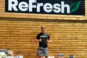 Andrew Finlayson has opened the new Refresh shop on London road.