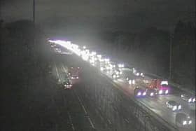 20-minute delays were reported on the M6 northbound (Credit: National Highways)