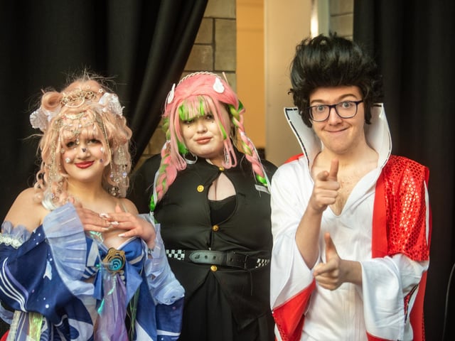 There was a wide variety of imaginative costumes on display.