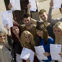 Massive collection of 57 retro pics of Preston students getting their A Level and GCSE results in the 2010s