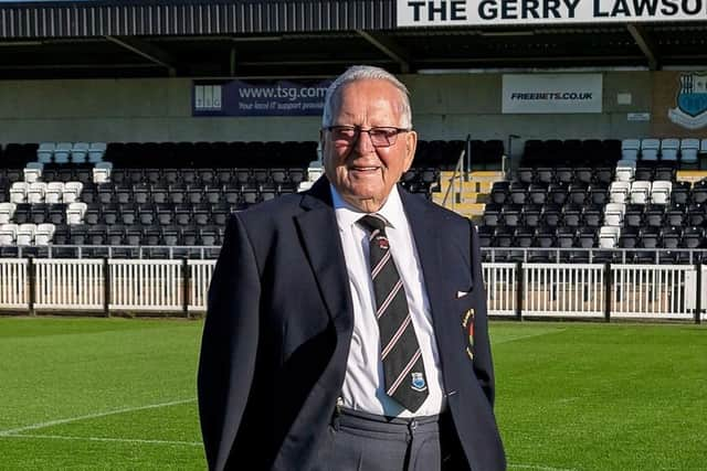 Former Bamber Bridge chairman Arthur Jackson (photo: Ruth Hornby)